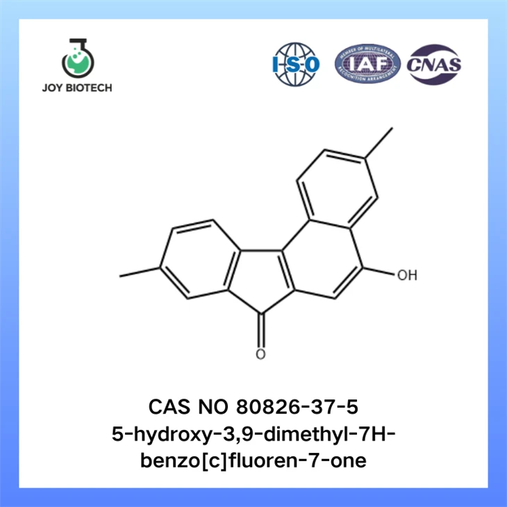 5-hydroxy-3,9-dimethyl-7H-benzo[c]fluoren-7-one CAS NO 80826-37-5