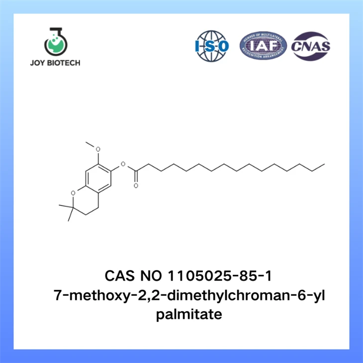 7-methoxy-2,2-dimethylchroman-6-yl Palmitate CAS NO 1105025-85-1