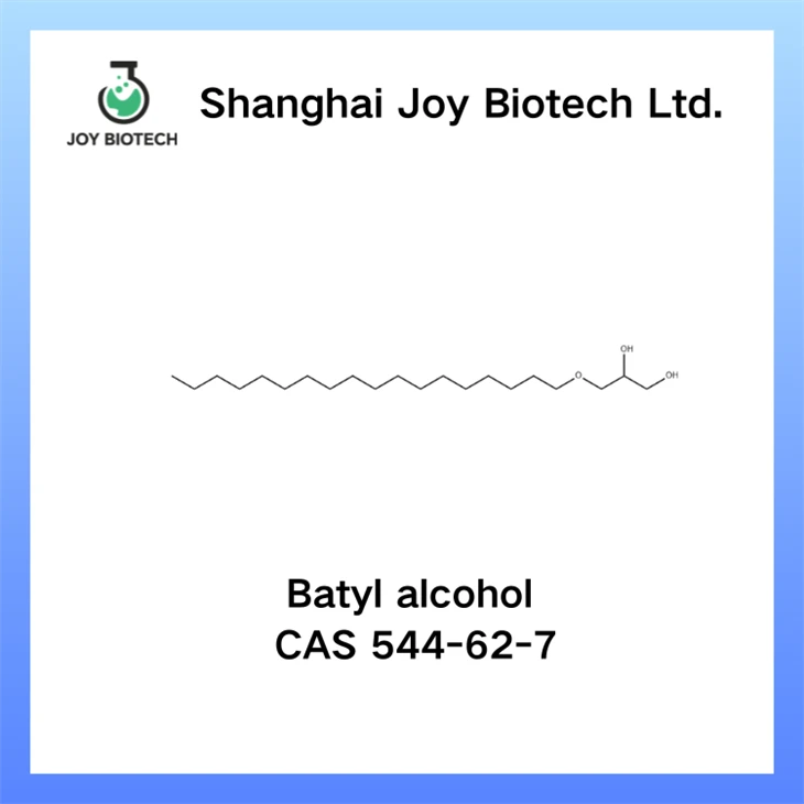 Batyl Alcohol CAS NO 544-62-7