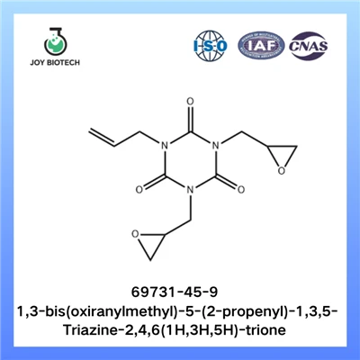 1,3-bis(oxiranylmethyl)-5-(2-propenyl)-1,3,5-Triazine-2,4,6(1H,3H,5H)-trione CAS NO 69731-45-9