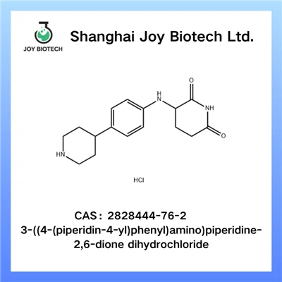 3-((4-(piperidin-4-yl)phenyl)amino)piperidine-2,6-dione Dihydrochloride CAS NO 2828444-76-2