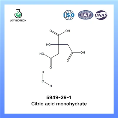 Citric Acid Monohydrate CAS NO 5949-29-1
